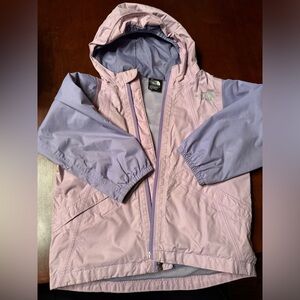 2T north face raincoat